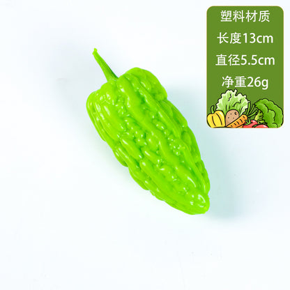 A simulated plastic vegetable spot wholesale props children's teaching aids plastic fake fruit eggplant potato carrot model