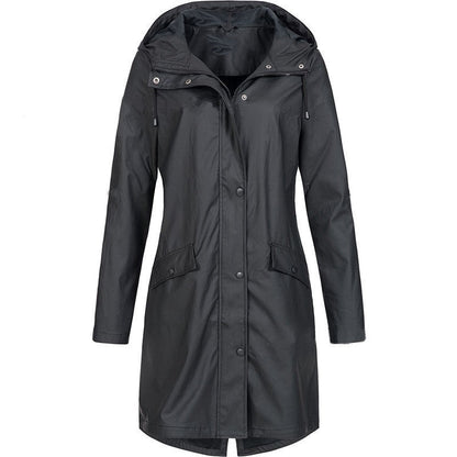 A hooded jacket