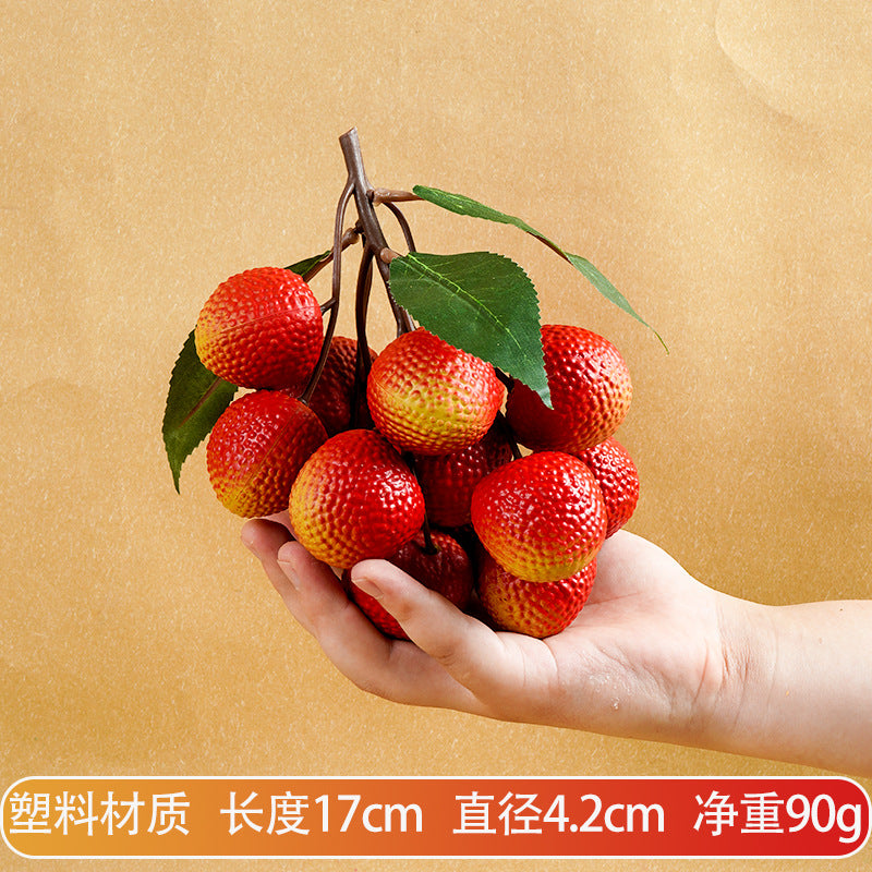 A Simulated fruits, fake fruits, apples, oranges, oranges, models, plastic decorations, ornaments, shooting props, children's teaching aids