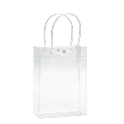 A spot stall pvc plastic tote bag transparent hose thickened red wine packaging bag gift bag