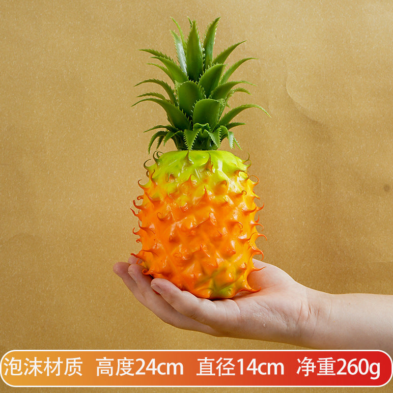 A Simulated fruits, fake fruits, apples, oranges, oranges, models, plastic decorations, ornaments, shooting props, children's teaching aids