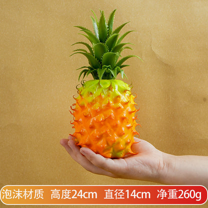 A Simulated fruits, fake fruits, apples, oranges, oranges, models, plastic decorations, ornaments, shooting props, children's teaching aids