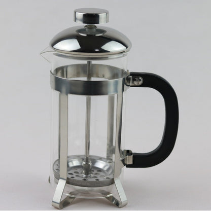 A Multifunctional French Press Pot Heat-resistant French Filter Press Pot Hand Brew Coffee Pot Household Stainless Steel Filter Tea Pot