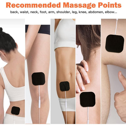 A TENS Physiotherapy Electrode Patch, Neuromuscular Stimulation Body Surface Conductive Hydrogel Patch Non-woven Electrode Patch