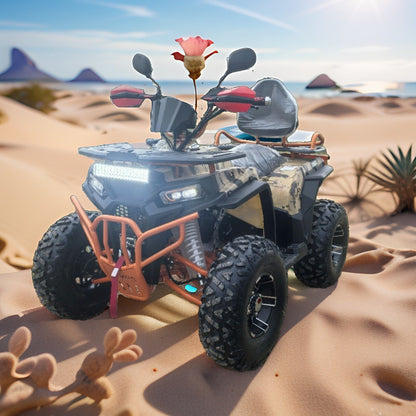 A new 200CCATV four-wheel ATV ATV all-terrain vehicle mountain off-road motorcycle rear drive continuously variable speed（Automatic Transmission）