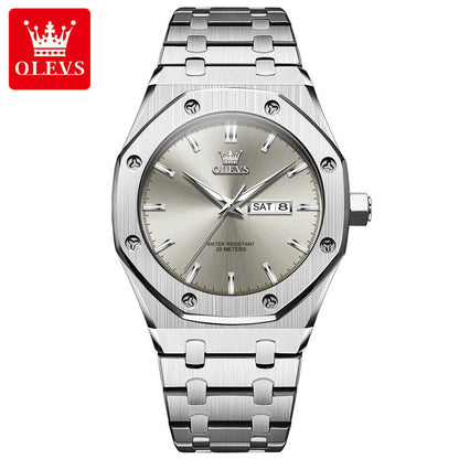 Custom watch design A watch automatic ultra-thin square luminous steel belt