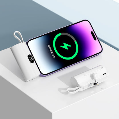 A Mini Capsule Power Bank Portable Power Bank