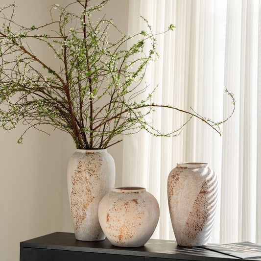 A ceramic vase