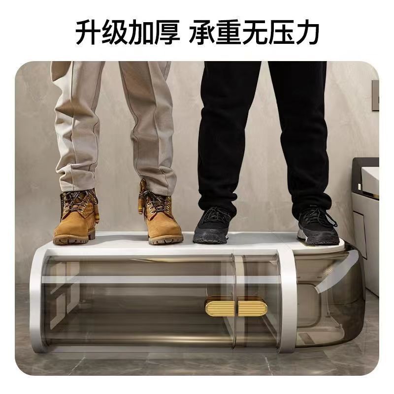 A bathroom, bathroom, crevice storage cabinet, storage rack, plastic waterproof shelf, bathroom, sundries rack, narrow floor cabinet