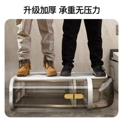 A bathroom, bathroom, crevice storage cabinet, storage rack, plastic waterproof shelf, bathroom, sundries rack, narrow floor cabinet