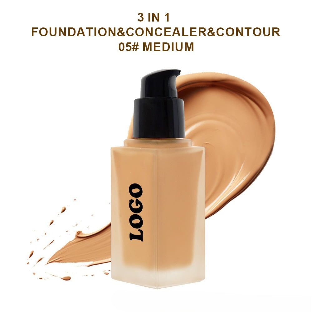 A concealer foundation —— Customizable logo MOQ 100 pieces