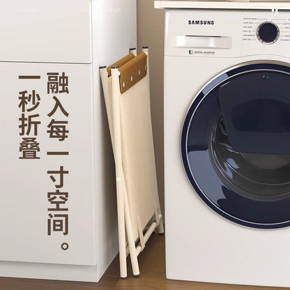 P folding laundry basket clothes storage