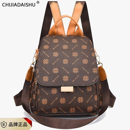 P Double Shoulder Premium Versatile Fashion Shoulder Travel Backpack - Mixbatch