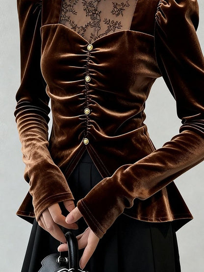 P velvet top