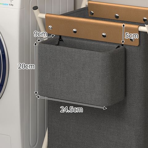 P folding laundry basket clothes storage
