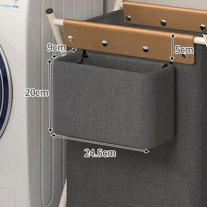 P folding laundry basket clothes storage