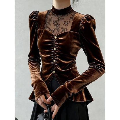 P velvet top