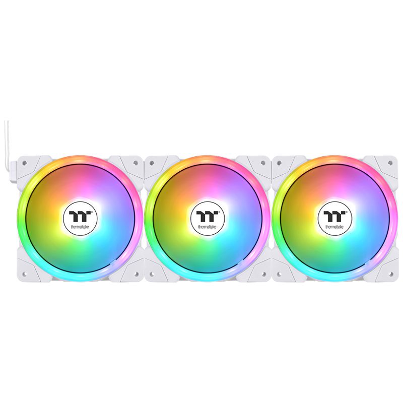 A Tt  SWAFAN EX12 EX14 ARGB Fan Magnetic Symphony Fan Front and Back Blade Outlet Mute