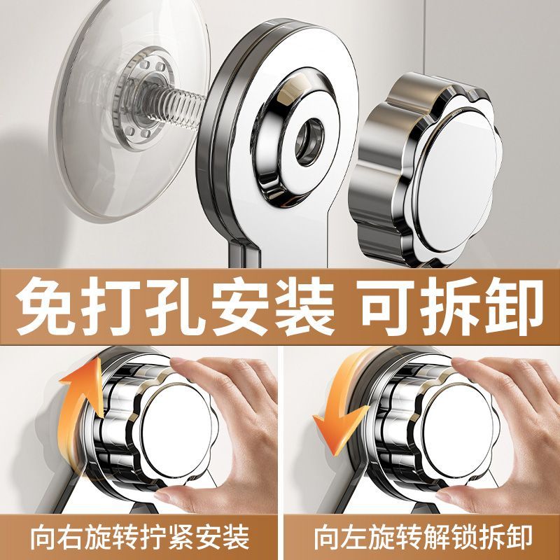 P 304 stainless steel rotating wall-mounted storage