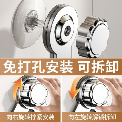 P 304 stainless steel rotating wall-mounted storage