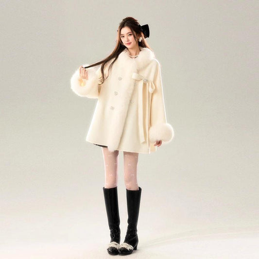 P woolen coat coat