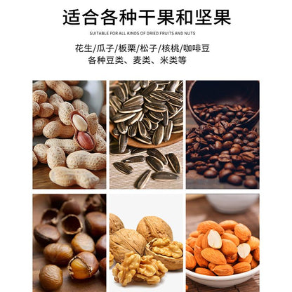 P Stainless Steel Coffee Bean Baking Machine Sesame Peanut Grains Almond Roaster Nut Roasting Machine