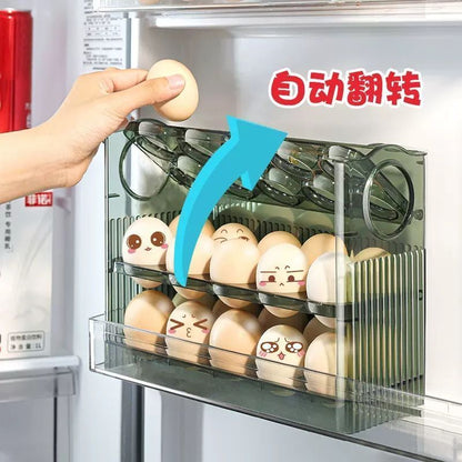 P egg storage and finishing