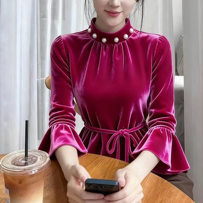 P beaded top