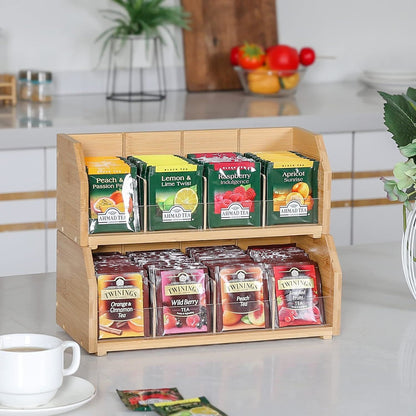 P Wooden tea bag storage box Finishing box