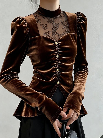 P velvet top