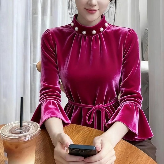 P beaded top