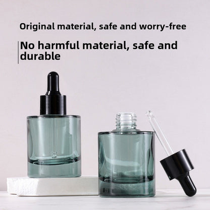 A dark green dark dropper bottle essential oil essence DIY high-end sub-packaging empty bottle - Mixbatch